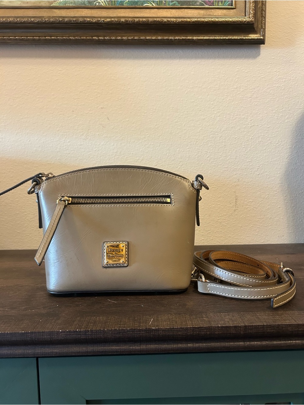 Dooney & Bourke Leather Dome Crossbody